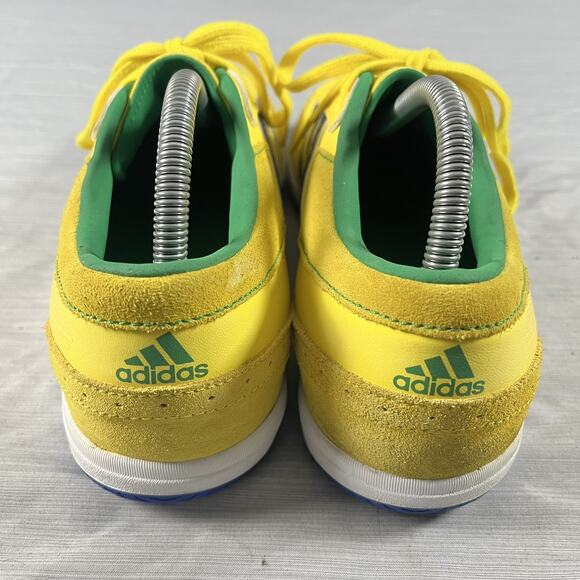 Adidas adiFC Brazil World Cup Men’s Size 10 Soccer Shoes Yellow Sneakers G15522 - Picture 4 of 7